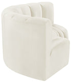 Arc Cream Velvet Modular Sofa 103Cream-S3C Meridian Furniture