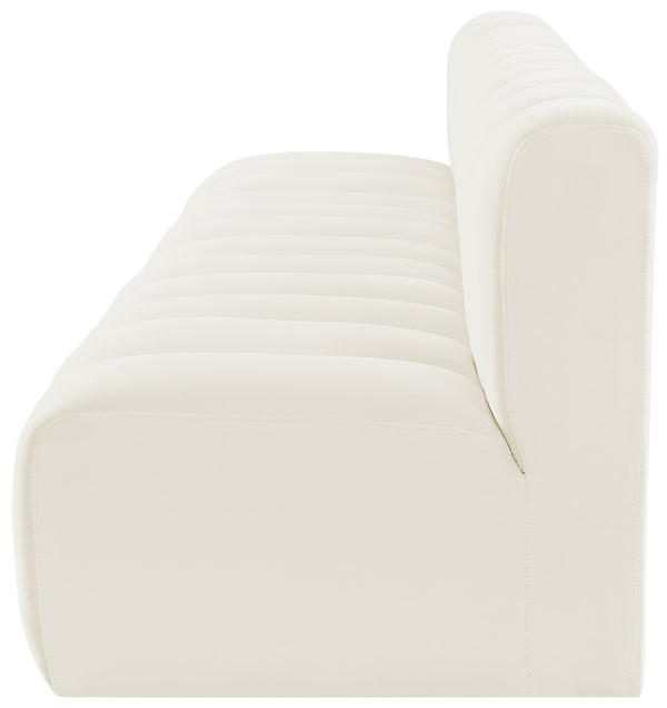 Arc Cream Velvet Modular Sofa 103Cream-S4E Meridian Furniture