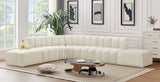 Arc Cream Velvet Modular Sofa 103Cream-S7A Meridian Furniture