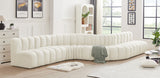 Arc Cream Velvet Modular Sofa 103Cream-S8C Meridian Furniture