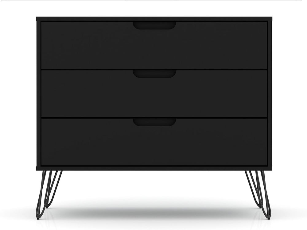 Rockefeller Dresser in Black 103GMC2 Manhattan Comfort