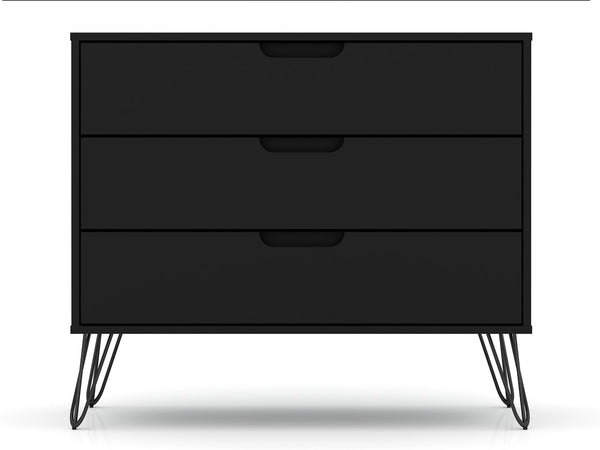 Rockefeller Dresser in Black 103GMC2 Manhattan Comfort