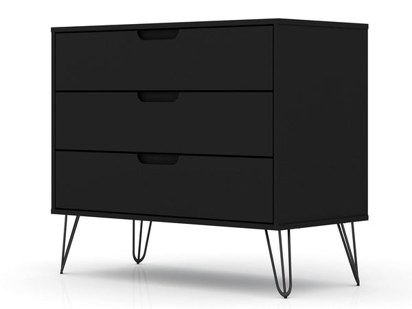 Rockefeller Dresser in Black 103GMC2 Manhattan Comfort