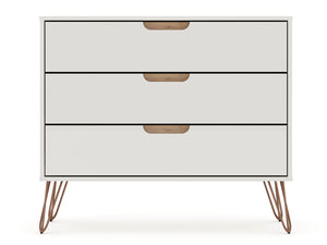 Rockefeller Dresser in Off White 103GMC8 Manhattan Comfort