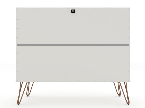 Rockefeller Dresser in Off White 103GMC8 Manhattan Comfort