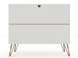 Rockefeller Dresser in Off White 103GMC8 Manhattan Comfort