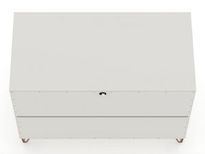 Rockefeller Dresser in Off White 103GMC8 Manhattan Comfort