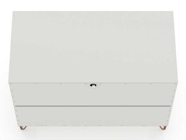 Rockefeller Dresser in Off White 103GMC8 Manhattan Comfort