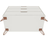 Rockefeller Dresser in Off White 103GMC8 Manhattan Comfort