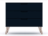 Rockefeller Dresser in Tatiana Midnight Blue 103GMC4 Manhattan Comfort