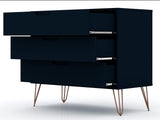 Rockefeller Dresser in Tatiana Midnight Blue 103GMC4 Manhattan Comfort