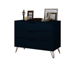 Rockefeller Dresser in Tatiana Midnight Blue 103GMC4 Manhattan Comfort