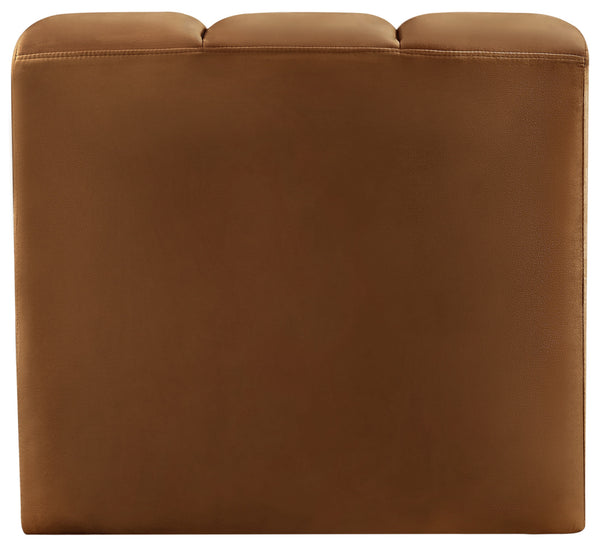 Arc Saddle Velvet Curved Corner 103Saddle-CC Meridian Furniture