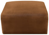 Arc Saddle Velvet Ottoman 103Saddle-Ott Meridian Furniture