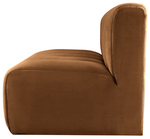 Arc Saddle Velvet Modular Sofa 103Saddle-S2A Meridian Furniture