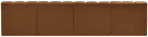 Arc Saddle Velvet Modular Sofa 103Saddle-S4E Meridian Furniture