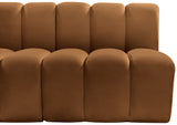 Arc Saddle Velvet Modular Sofa 103Saddle-S8C Meridian Furniture