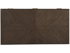 Lexington Sligh Bennett Writing Desk - Elegant Oak Design With Custom Hardware, Storage Drawers & Designer Finishes Medium Brown Wood 103-410