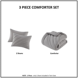 English Elm 3 Piece Cotton Chenille Comforter Set Aztec Tufted Bohemian Bedroom Sage Ivory B035P319901