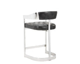 Beaumont Counter Stool - Stainless Steel - Cantina Magnetite 104015 Sunpan