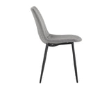 Drew Dining Chair - Black - Light Grey 104030 Sunpan