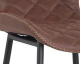 Lyla Barstool - Antique Brown 104033 Sunpan