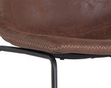 Cal Barstool - Antique Brown 104037 Sunpan