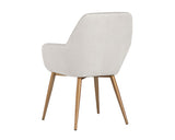 Jayna Dining Armchair - Champagne Gold - Antonio Linen 104040 Sunpan