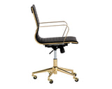 Jessica Office Chair - Black 104047 Sunpan