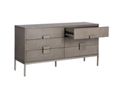 Jade Dresser - Antique Silver - Ash Grey 104083 Sunpan
