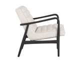 Lyric Lounge Chair - Vintage Vanilla Leather 104094 Sunpan