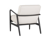 Lyric Lounge Chair - Vintage Vanilla Leather 104094 Sunpan