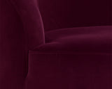 Peggy Swivel Lounge Chair - Giotto Cabernet 104196 Sunpan