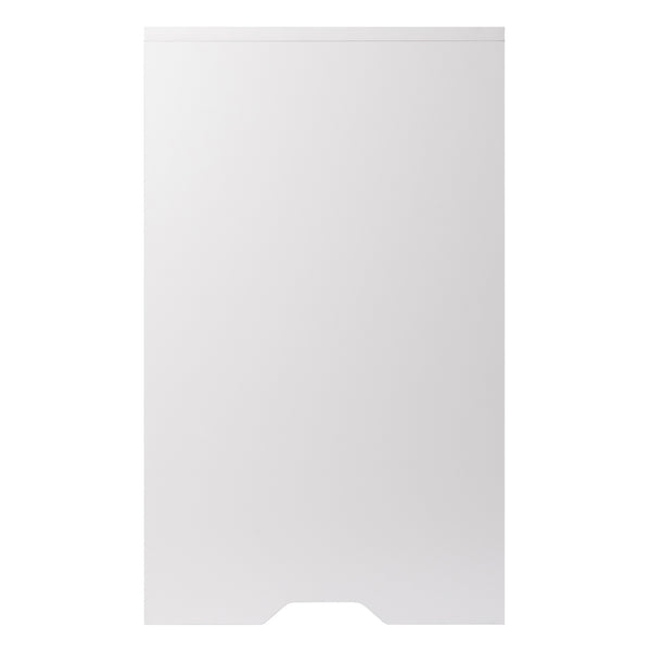 Winsome Wood Nova 4-shelf Storage Cabinet - Versatile Organizer For Home Office, Garage, Or Kids' Room Clutter White Composite Wood 10419-winsome-wood