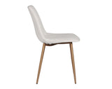 Drew Dining Chair - Champagne Gold - Antonio Linen 104217 Sunpan