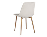 Drew Dining Chair - Champagne Gold - Antonio Linen 104217 Sunpan