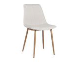 Drew Dining Chair - Champagne Gold - Antonio Linen 104217 Sunpan