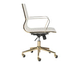 Jessica Office Chair - Snow 104219 Sunpan