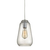 Orbital 6'' Wide 1-Light Pendant - Polished Chrome with Clear Glass 10423/1 Elk Lighting