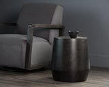 Creed End Table - Gunmetal 104349 Sunpan