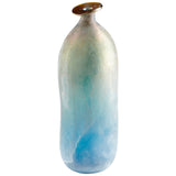 Sea Of Dreams Vase Turquoise and Scavo 10437 Cyan Design