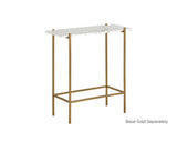 Revell Console Table Top - White Marble 104475 Sunpan