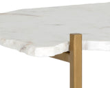 Revell Console Table Top - White Marble 104475 Sunpan