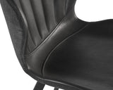 Arabella Dining Chair - Bravo Portabella / Polo Club Kohl Grey 104490 Sunpan