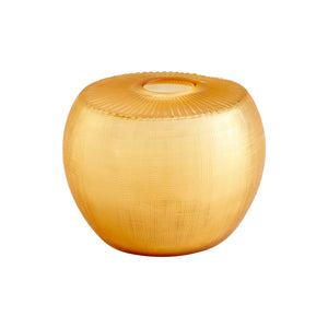 Sun Flower Vase Amber 10458 Cyan Design