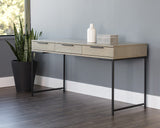 Rebel Desk - Black - Taupe 104611 Sunpan