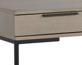 Rebel Desk - Black - Taupe 104611 Sunpan