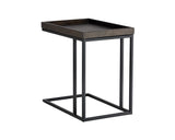 Arden C-Shaped Side Table - Black - Charcoal Grey 104615 Sunpan