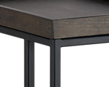 Arden C-Shaped Side Table - Black - Charcoal Grey 104615 Sunpan