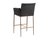 Gesa Barstool - Polo Club Kohl Grey 104707 Sunpan